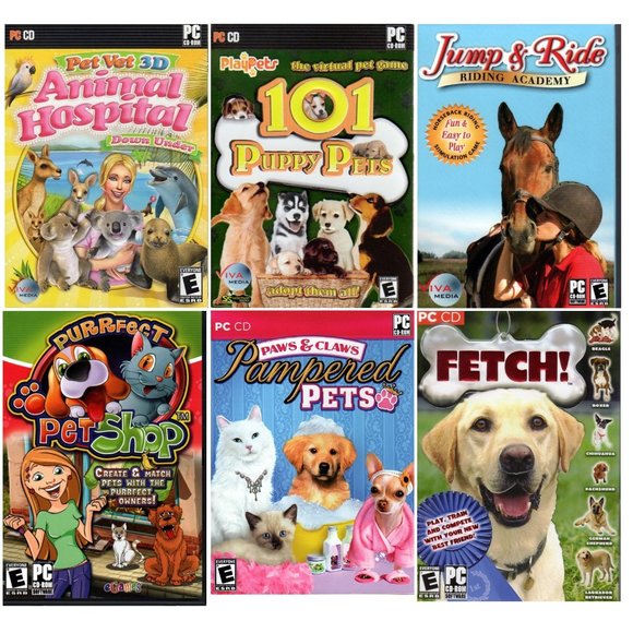 6 PC Kids Games Lot1 - FACTORY SEALED! - Picture 1 of 7